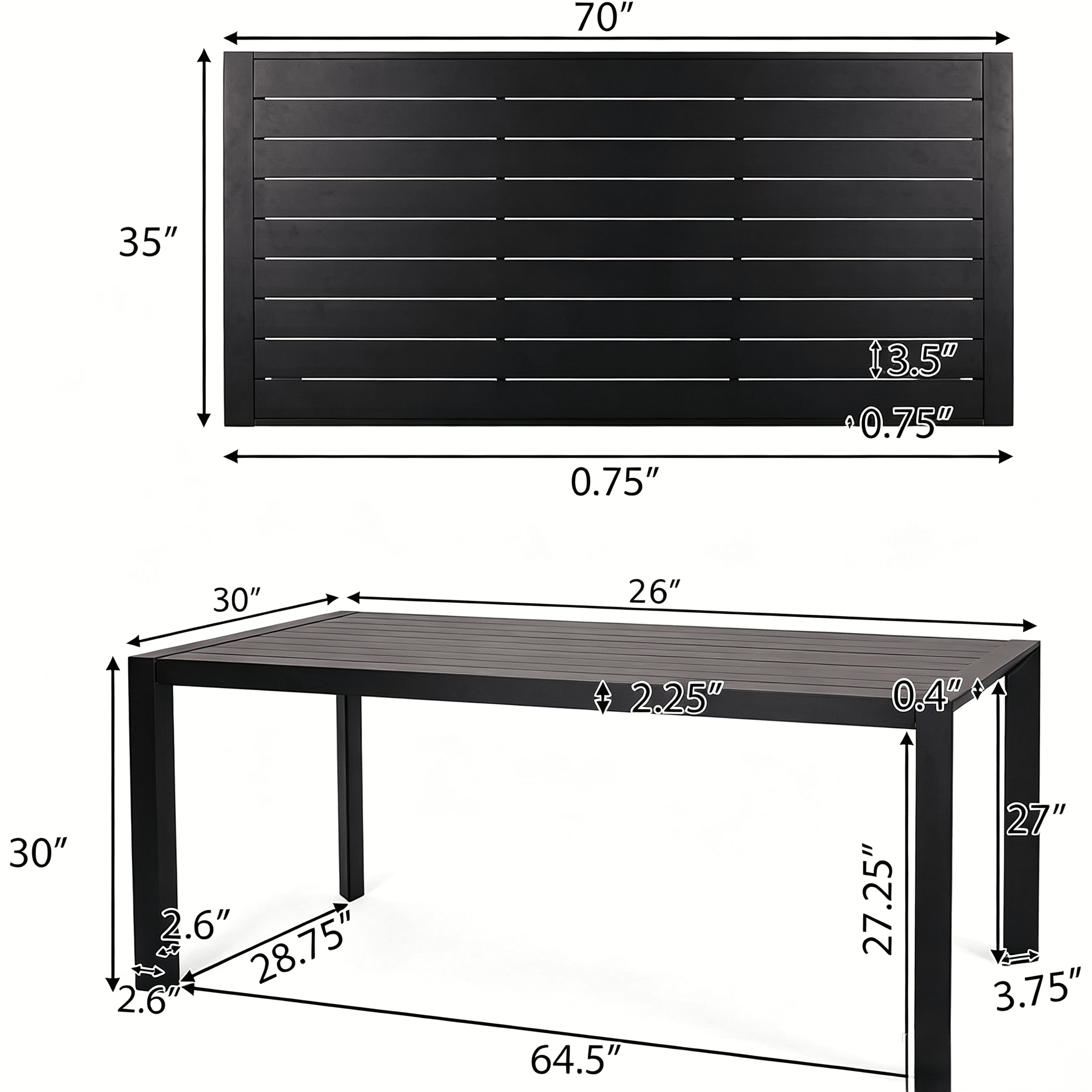 Rectangle Dining Table