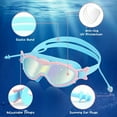 thumbnail image 4 of Langgg Easy To Swim Glasses Dive In Comfort Comfortable Professional Swimming Goggles 1, 4 of 6