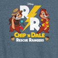 thumbnail image 3 of Chip 'N Dale Rescue Rangers - Rescue Rangers Design - Women's Lightweight French Terry Pullover, 3 of 5