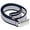 Navy White Stripe, variant on Buyless Fashion Kids and Baby Adjustable and Elastic Dress Stretch Belt with Silver Buckle