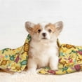 thumbnail image 4 of Pofeuu Sea and Sand Print Puppy Blanket,Dog Blankets,Pet Blanket Cozy Cat Blankets for Indoor Cats, Fuzzy Pet Blanket for Kitten Doggy Dog Blankets-Medium, 4 of 8