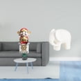 thumbnail image 2 of Figura De Elefante De La Fortuna, Escultura De Cerámica, Ideal Para Año Nuevo Y Navidad. Figura Coleccionable Con Almohadillas Antideslizantes Para Estantería O Mesa., 2 of 8