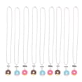 thumbnail image 1 of 9Pcs Decorative Friendship Necklaces Adorable Donut Necklaces Delicate Best Friend Necklaces, 1 of 7