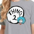 thumbnail image 3 of Dr. Seuss - Thing Two - Juniors Cropped Cotton Blend T-Shirt, 3 of 6
