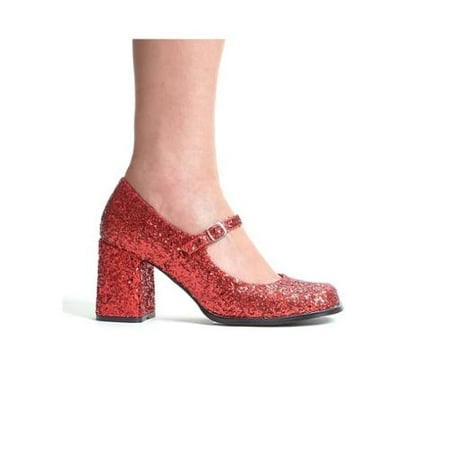 Image of Adult Red Glitter Shoes Ellie Shoes 300 6
