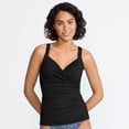 thumbnail image 4 of Lands' End Women's DD-Cup Sweetheart Wrap Underwire Tankini Top, 4 of 4