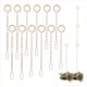 thumbnail image 2 of 12 Piezas Conectables Macramé Colgador de Plantas Extensor Soportes para Macetas Extensor Macramé Soporte para Plantas Colgante Tejido Hecho una Mano, 2 of 5