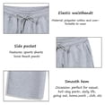 thumbnail image 5 of New Cotton Soft Shorts Men Casual Jogging Sport Short Pants Summer Male Running Loose Shorts Vintage Short Trousers Streetwear, 5 of 5