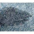 thumbnail image 5 of oneOone Viscose Chiffon Blue Fabric Paisley Dress Material Fabric Print Fabric By The Yard 42 Inch Wide-B4, 5 of 6