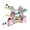Pink, variant on TIELUTT Hot Children's Assembled Gliding Rail Car Parking Lot Model Combination Toy Set Circuit Board for Kids under 8 Hunger Hippo Game Game for Kids 2 Big Worm on A String Kids Building