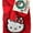 Red- Glitter With Santa Hat, variant on Jay Franco & Sons, Inc. Hello Kitty Christmas Bathroom Hand Towels 16" x 28", Purple - Stars & Candy Canes