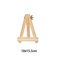 thumbnail image 1 of Caballete pequeño de madera maciza plegable para escritorio, estante de exhibición de escritorio de madera para niños, caballete pequeño para bocetos al óleo, 1 of 5