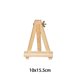 thumbnail image 1 of Caballete pequeño de madera maciza plegable para escritorio, estante de exhibición de escritorio de madera para niños, caballete pequeño para bocetos al óleo, 1 of 1