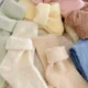 thumbnail image 3 of Calcetines de visón de felpa de Color caramelo para mujer, medias de tubo medio de lana suaves y súper elásticos de alta calidad, gruesas y cálidas pa, 3 of 5