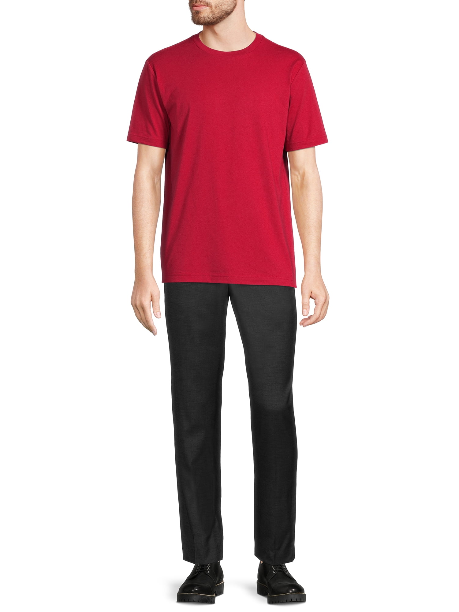 George Men’s Crewneck Tee with Short Sleeves, 3-Pack