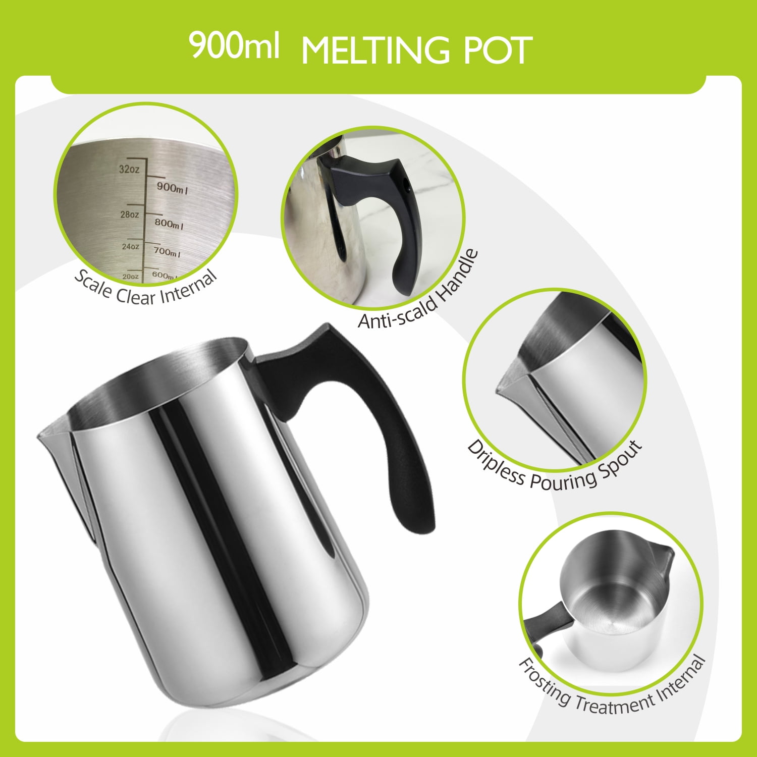 Candle making kit With Hot Plate - Candle Making Supplies, Include Wax Melting pot,Hot Plate,Thermometer,Stirring Spoon,Candle Wick Etc, DIY Kits for beginners