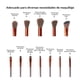 thumbnail image 3 of Set 13 piezas de brochas para maquillaje Modelo Marron, 3 of 4