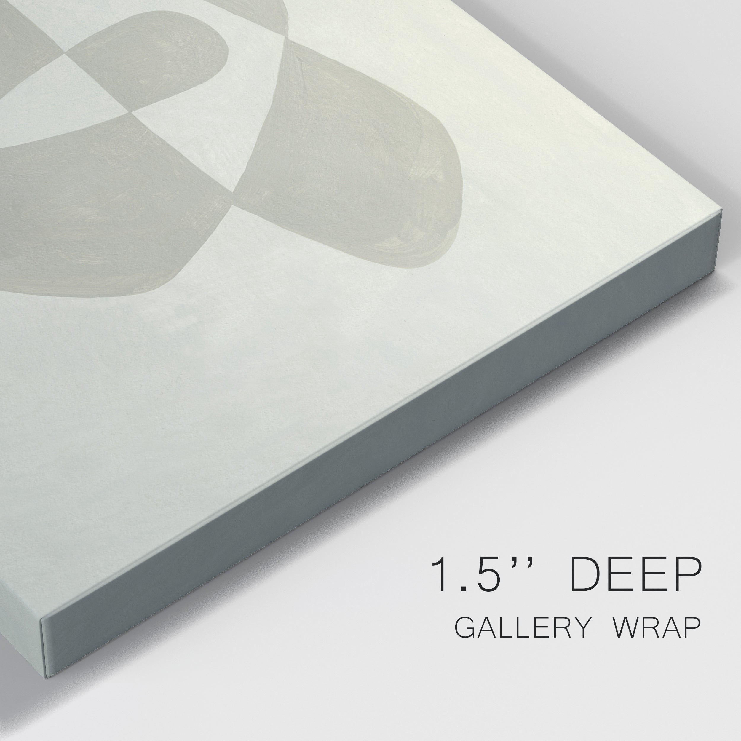 Soft Shape I Premium Gallery Wrapped Canvas - Ready to Hang