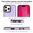 thumbnail image 2 of Compatible for iPhone 16 Pro Case Wallet with RFID Blocking Credit Card Holder, Flip Premium PU Leather Magnetic Clasp Kickstand Elgant Shockproof Protective Cover for iPhone 16 Pro, Purple, 2 of 8