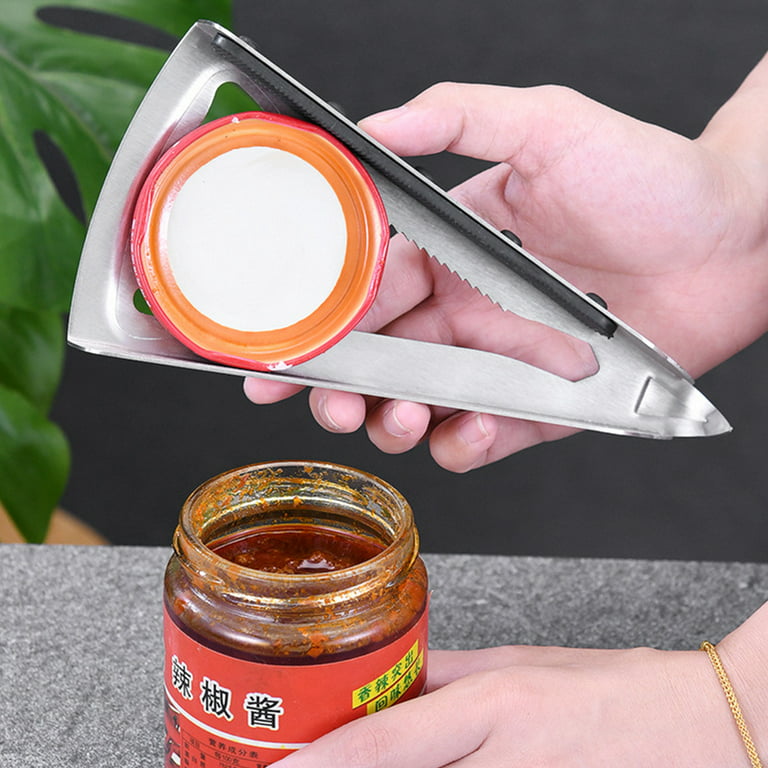 Jar Opener Rubber 4 in 1 Quick Lid Bottle Cap Grip Twister Remover Kitchen Tool