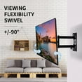 Wewdigi Full Motion Swivel Articulating Tilt TV Wall Mount Bracket for