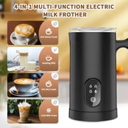 KitGody 4 in 1 Automatic Milk Warmer Stainless Steel, Foam Maker for Espresso, Coffee, Milk, Latte Cappuccino, Macchiato, Hot Chocolate