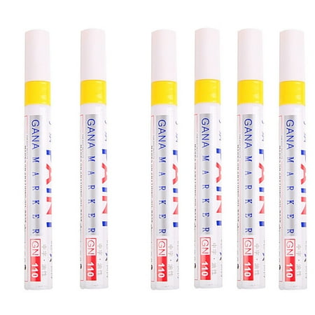 UPC: 0686557735871 | US 3-6 Pc Multiuse Tire Tread Rubber Metal Waterproof Permanent Paint Marker Pen
