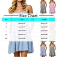 thumbnail image 3 of Asgosdo Women Cami Dresses Summer Sleeveless Tiered Pleated Striped Color Block Casual Mini Dress with Pockets, 3 of 5