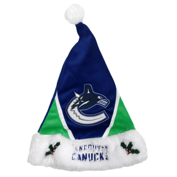 Vancouver Canucks NHL Santa Hat