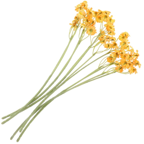 LOLIPPYY Artificial Orange Wedding Flower Bouquet for Bridal, Romantic Event Decor and Home Decoration