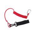 thumbnail image 1 of Cordón de la correa de la barra de seguridad de la correa de la pesca de la correa de la roja para la canoa del kayak Soledad Correa de la paleta del kayak, 1 of 8