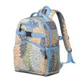 thumbnail image 2 of Boho Bohemia Pioneer Flower Art Backpack for School,Cute School Bag,Schoolbag with Adjustable Shoulder Straps & Padded Back,15.25"x11.5"x5.25", 2 of 6