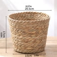 thumbnail image 2 of Woven Rattan Flower Pot for Indoor Plants, Natural Fiber Planter Basket, Decorative Straw Garden Container, Boho Style Plant Holder for Home and Patio Decor., 2 of 2