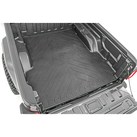 Rough Country Rubber Bed Mat for 2020-2025 Jeep Gladiator JT | 5' Bed - RCM687