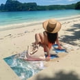thumbnail image 6 of Taotanxi 30" x 60" Beach Towel - Large Sea Turtle Print - Microfiber Bath Towel for Women, Girls, Kids, Men - Oversized Pool and Swimming Drying Towel - Big & Super Soft Plush Cotton Throw Towel, 6 of 6