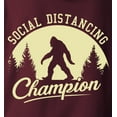 thumbnail image 4 of Social Distancing Champion Sasquatch Hoodie (L), 4 of 4