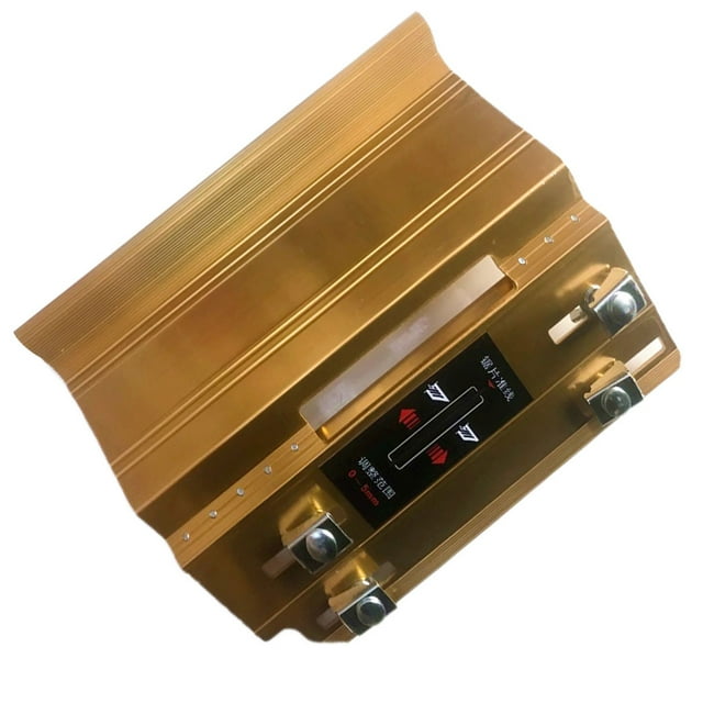 Speravity Máquina rebanadora de ángulo de 45 grados, rebanadora de chaflanes resistente al desgaste, herramienta auxiliar a prueba de óxido, localizador Herramientas y ferretería Oro Speravity TO009236-01