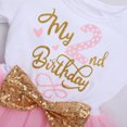 thumbnail image 3 of IBTOM CASTLE Baby Girls 1st 2nd Birthday Outfit Mouse Polka Dots Tutu Princess Dress with Sequin Headband Clothes Set for Cake Smash Photo Shoot 2 Years Pink, 3 of 8