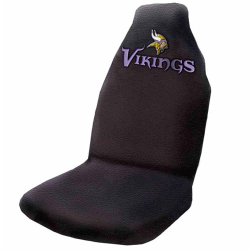Nfl Minnesota Vikings Applique Seat Cover Walmart Com Walmart Com