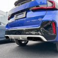 thumbnail image 4 of Car Rear Bumper Diffuser Lip Cover Boot Lower Splitter Spoiler Protector for X1 IX1 U11 2023+ A, 4 of 5