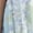 Blue Floral, variant on Juniors' Printed Smocked Tank Top Ivory Floral XL