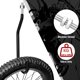 thumbnail image 4 of Gancho para guardar bicicletas Shimeyao M10 x 1.5 con rosca de 12,5 cm de ancho, 4 of 6