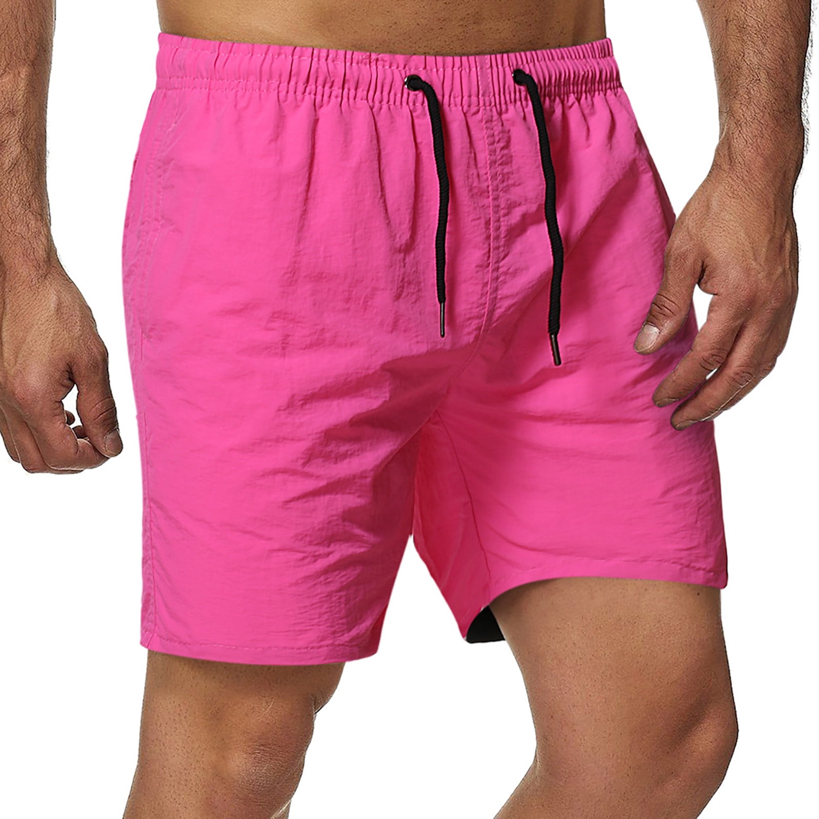 Aayomet Shorts For Men Men's Multifunctional 5 Minute Pants Solid Color ...