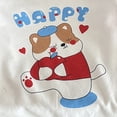 thumbnail image 6 of Emitonse Toddler Long Sleeve Shirts Unisex Baby Girls Boys Infant Toddler Long Sleeve T Shirts Graphic Cartoon Cute Print Crewneck Tee Red,Size 3-4 Years, 6 of 6