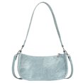 thumbnail image 2 of Bolso Bandolera Elegante para Mujer PU Axilas Viajes Al Aire Libre () Morado, 2 of 8