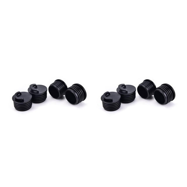 Sidaley Tapón de drenaje para Kayak, 12 Uds., bote inflable, canoa, yate, agujeros de drenaje, tapones universales para deportes acuáticos, 3.8 cm 2piezas