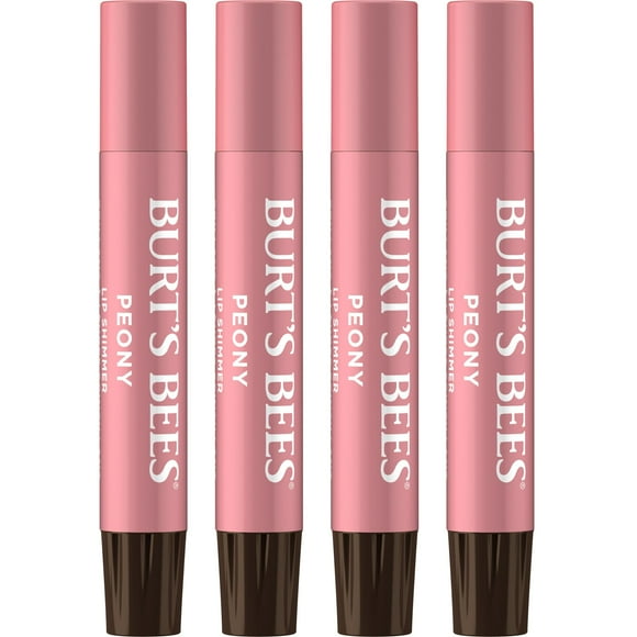 Burts Bees - Lip Shimmer in Peony 3 ml ( Count 4 )
