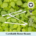 thumbnail image 6 of Sky Organics Organic Cotton Swabs for Sensitive Skin, 100% Pure & Certified Organic Cotton Fiber, Hypo-allergenic, Ultra-Soft & Chlorine-Free for Beauty & Personal Care, 500 ct., 6 of 8
