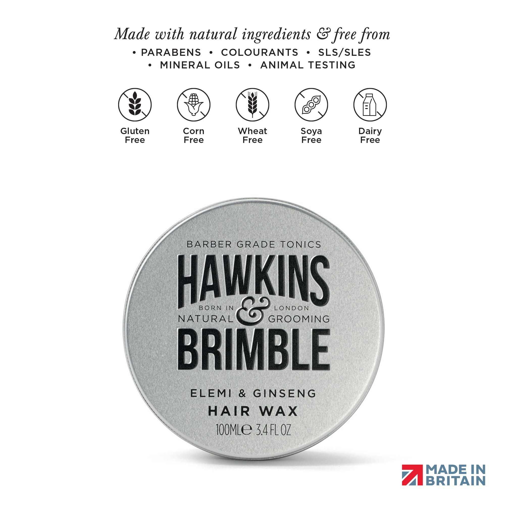 Hawkins & Brimble Molding Hair Wax 100 mL 