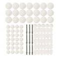 thumbnail image 1 of Paquete de 88 accesorios de pulido de rueda de pulido de fieltro multifuncional para herramientas rotativas, 1 of 9